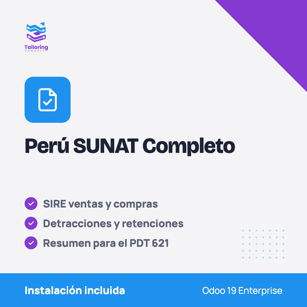 Perú SUNAT Completo — licencia e instalación